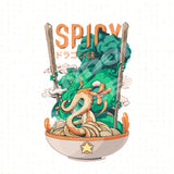 Spicy Ramen Kitchen Towel