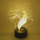 Fantasy Dragon LED Light Lamp | Mythical Creature Gift