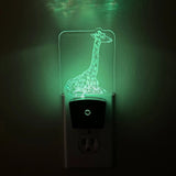 Giraffe Nightlight | Safari Wildlife Plug In LED Night Light