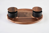 Charcuterie Serving Tray with Ceramic Bowls