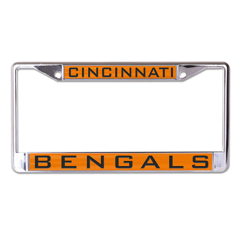 Cincinnati Bengals License Plate Frame - Inlaid - Special Order