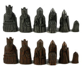 Chess Pieces - Metal Isle of Lewis - 3.5"