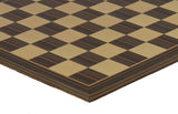 Chess Board - 14" Ebony & Maple Veneer Chess Board