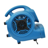 XPOWER P-400 1/4 HP 1600 CFM 3 Speed Air Mover, Carpet Dryer, Floor Fan, Blower