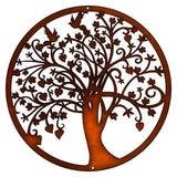 Tree Of Life Metal Home Decor With Faux Copper Finish 2 Sizes