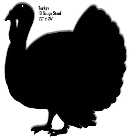 Turkey Animal Silhouette Laser Cut Out Sign 22x24