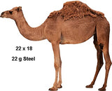 Camel Animal Wall Art Laser Cut Out Sign 18x22