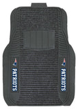 New England Patriots Car Mats Deluxe Set