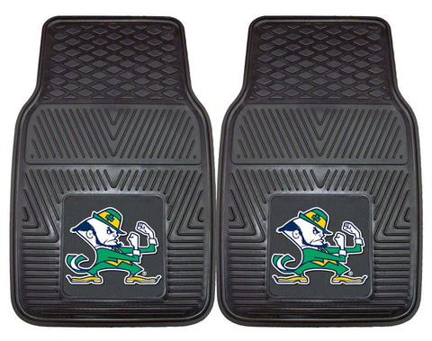 Notre Dame Fighting Irish Heavy Duty 2-Piece Vinyl Car Mats