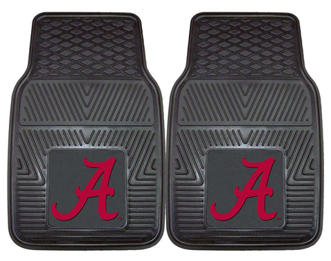 Alabama Crimson Tide Heavy Duty 2-Piece Vinyl Car Mats