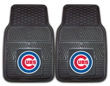 Chicago Cubs Heavy Duty 2-Piece Vinyl Car Mats