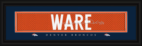 Denver Broncos DeMarcus Ware Print - Signature 8