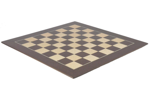 Chess Board - Walnut/Sycamore Barcelona Chess Board