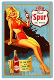 Spur Cola Beverage Drink Reproduction Nostalgic Metal Sign 12×18