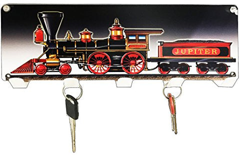 440 Train Laser Cut Out Reproduction Key Holder 6x12