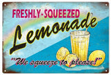 Reproduction Fresh Squeezed Lemonade Sign