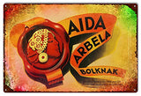 Aida Arbela Bolknak By Artist Phil Hamilton 12x18