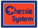 Chessie System Railroad Sign 9x12