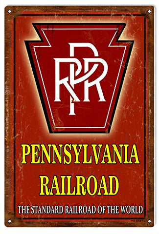 Vintage RPR Railroad Reproduction Sign 12x18