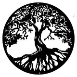 Tree Of Life Laser Cut Out Home Decor Silhouette Metal Sign 29×29.5