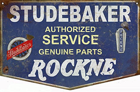 Vintage Studebaker Service Reproduction Sign 16x24