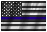 United States Police Officers Flag 12x18