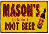 Reproduction Masons Root Beer Nostalgic Sign 16x24