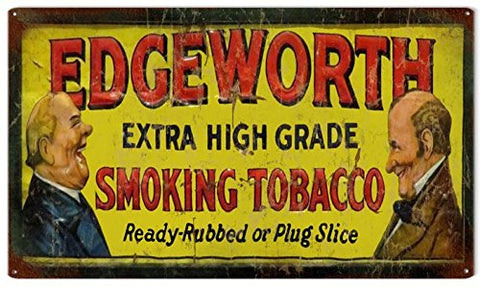 Reproduction Vintage Edgeworth Tobacco Sign 8x14