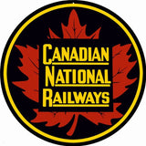 Canadian National Railways Sign 14 Round