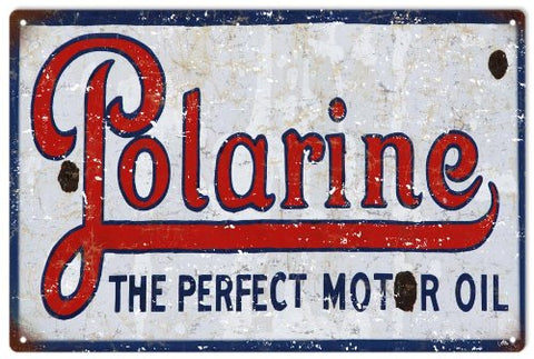 Reproduction Polarine Motor Oil Sign