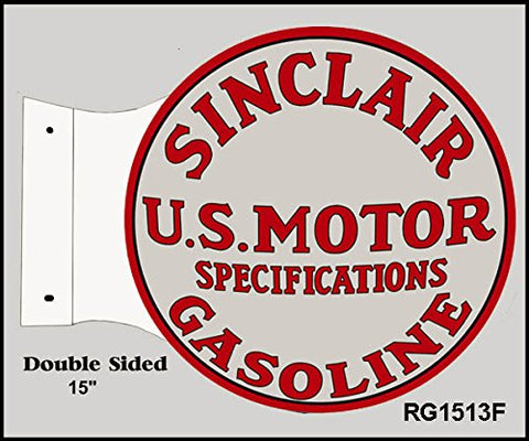 Sinclair Gasoline Flange Reproduction Sign 15x171/2