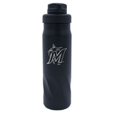 Miami Marlins Water Bottle 20oz Morgan Stainless