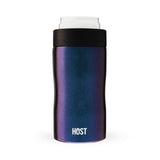 Stay-Chill Slim Can Cooler in Galaxy Black by HOST