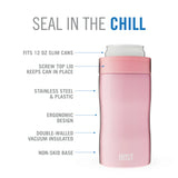 Stay-Chill Slim Can Cooler in Peony by HOST