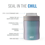 Stay-Chill Standard Can Cooler in Space Gray by HOST