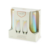 Luster Stemless Champagne Flute Set by Twine