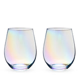 Luster Stemless Wine Glass Set by Twine