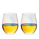 Luster Stemless Wine Glass Set by Twine