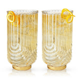 Gatsby Highball Glasses by Viski