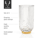 Gatsby Highball Glasses by Viski