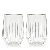 Double Walled Wine Glasses by Viski