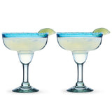 Primavera Recycled Margarita Glass Set by Twine Living