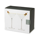 Meridian Martini Glasses (Set of 2) by Viski