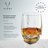 Reserve Bruno Crystal Cocktail Glasses by Viski