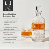 Beau Stacking Decanter Set by Viski