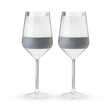 Wine FREEZE Stemmed Cooling Cups Set by HOST