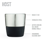 Whiskey FREEZE Cooling Cup in Smoke CDU by HOST