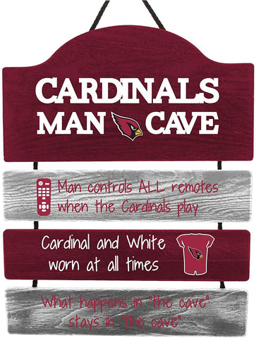 FOCO NFL Arizona Cardinals Man cave team Logo hanging sign