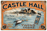 Vintage Castle Hall Cigar Reproduction Sign