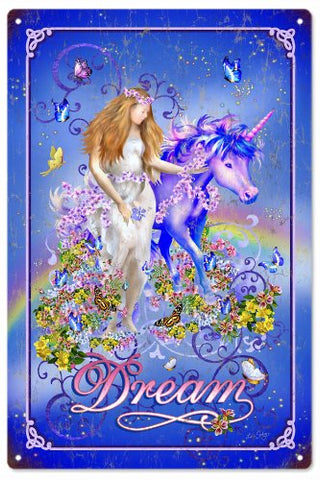 Fairy And Unicorn Dream Sign